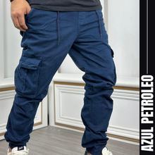Cargar imagen en el visor de la galería, JOGGER EN DRILL TIPO CARGO👖