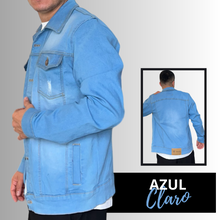 Cargar imagen en el visor de la galería, Chaqueta en Jeans para caballero