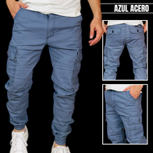 Cargar imagen en el visor de la galería, JOGGER EN DRILL TIPO CARGO👖