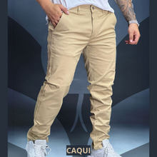 Cargar imagen en el visor de la galería, Pantalón clásico en dril