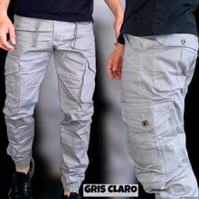 Cargar imagen en el visor de la galería, JOGGER EN DRILL TIPO CARGO👖