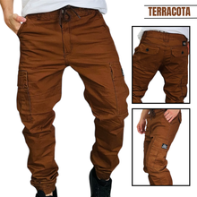 Cargar imagen en el visor de la galería, JOGGER EN DRILL TIPO CARGO👖