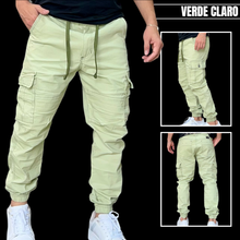 Cargar imagen en el visor de la galería, JOGGER EN DRILL TIPO CARGO👖