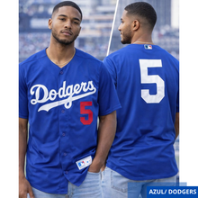 Cargar imagen en el visor de la galería, Camiseta beisbolera tipo americana