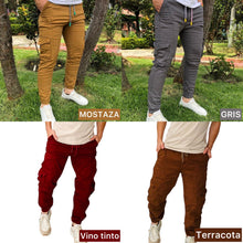 Cargar imagen en el visor de la galería, JOGGER EN DRILL TIPO CARGO👖