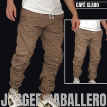 Cargar imagen en el visor de la galería, JOGGER EN DRILL TIPO CARGO👖
