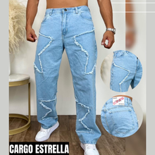 Cargar imagen en el visor de la galería, Pantalón cargo en Jeans
