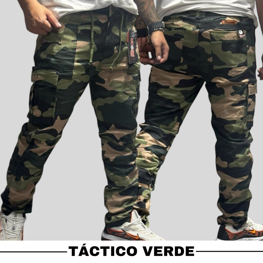 Pantalon camuflado bota recta
